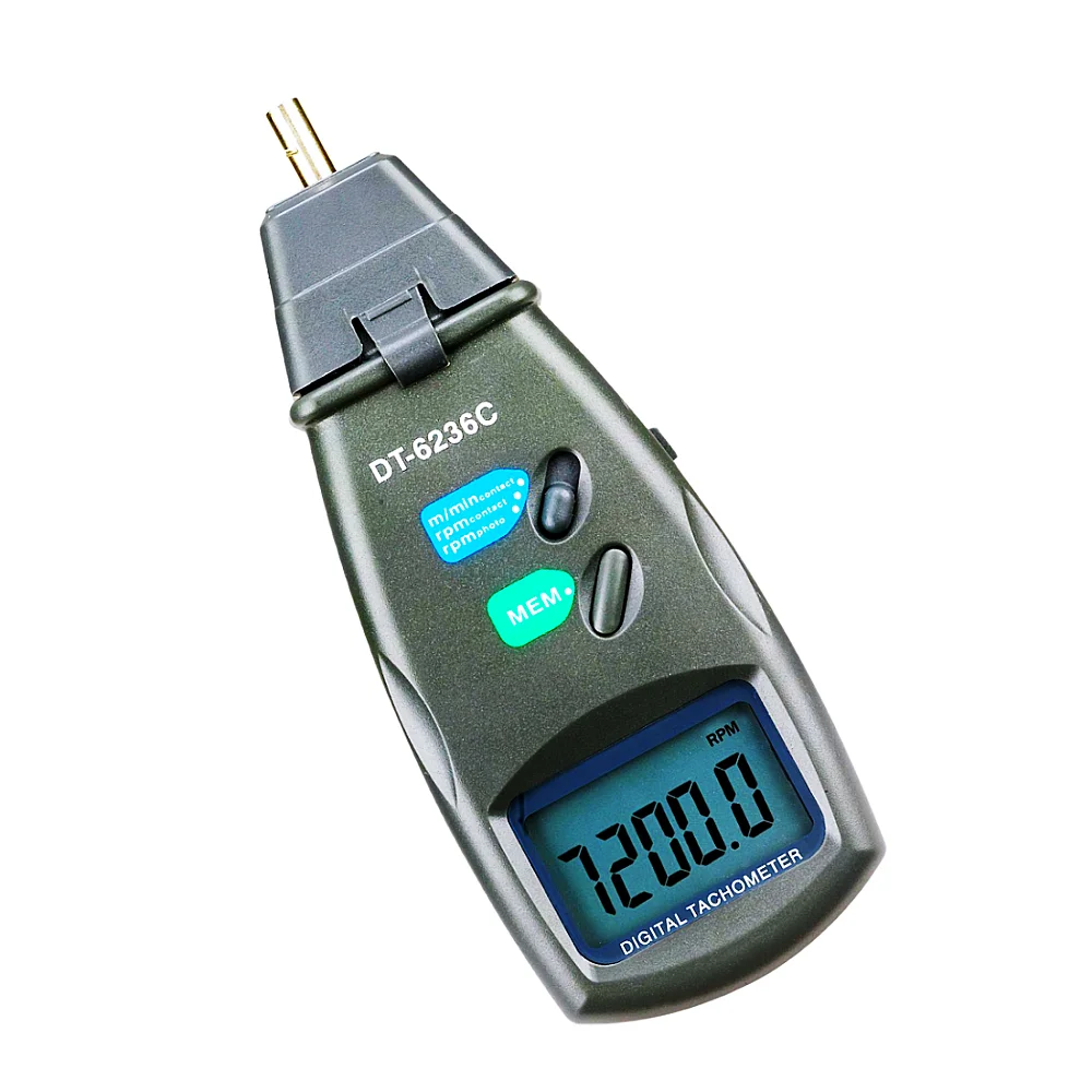 Цифровой тахометр многофункциональный лазерный оптический прибор для измерения