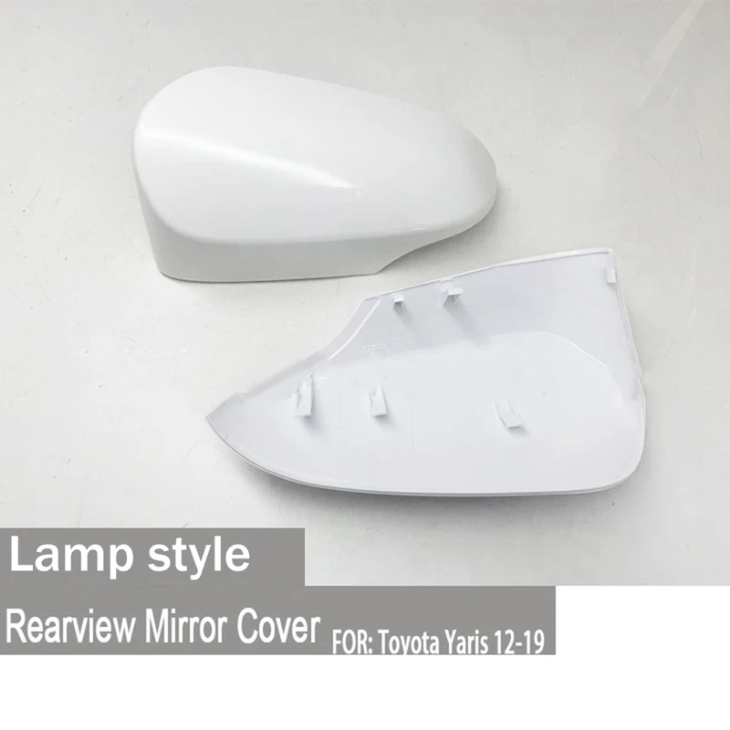 

Car Rear View Mirror Cover Side Mirror Cover Shell Rearview Mirror Housing Cap For Toyota Yaris 2012-2019