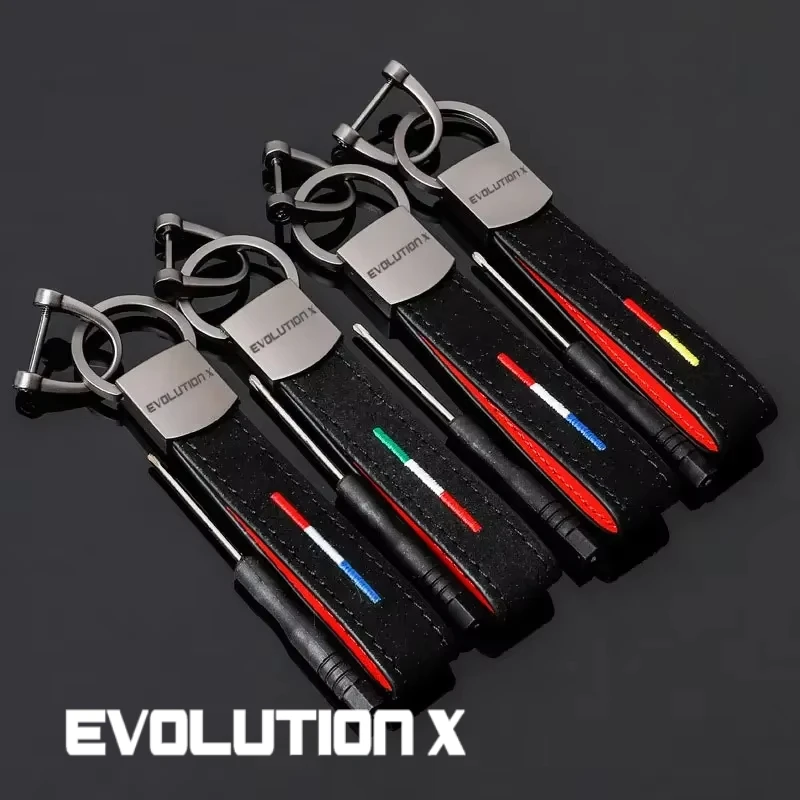 Автомобильный брелок Стайлинг замшевый держатель подвеска для Mitsubishi Evolution X Logo