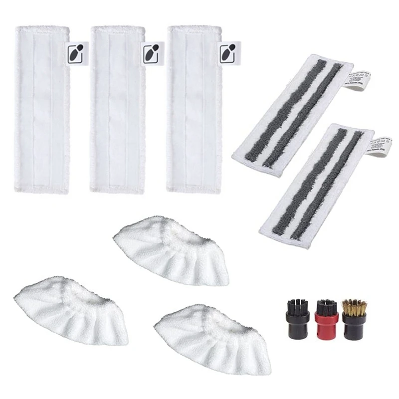 

Accessories for Karcher Steam Cleaner Easyfix SC2 SC3 SC4 SC5 Wipers Floor Nozzle Cloths Mop Round Brushes Spare Parts