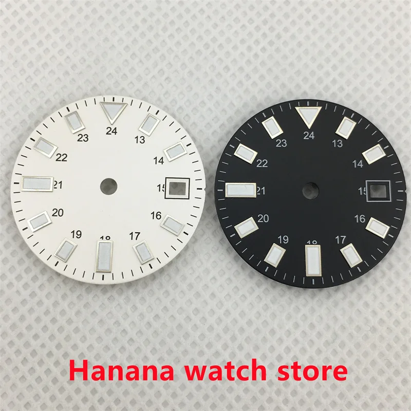 

Циферблат для часов BLIGER 31,5 мм, подходит для жемчуга DG2813/3804/ETA 2824/2836 Miyota8215/8205/821A Калибр/черный/синий/зеленый