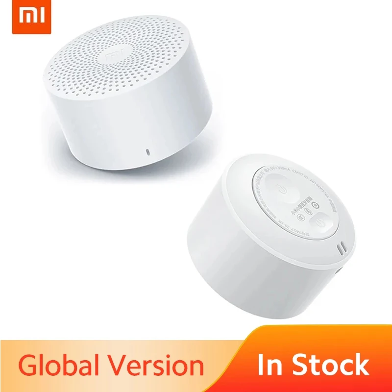 Xiaomi  Mi Compact Bluetooth Speaker 2 Portable Version Wireless  Smart Voice Control Handsfree Bass Speaker som Original