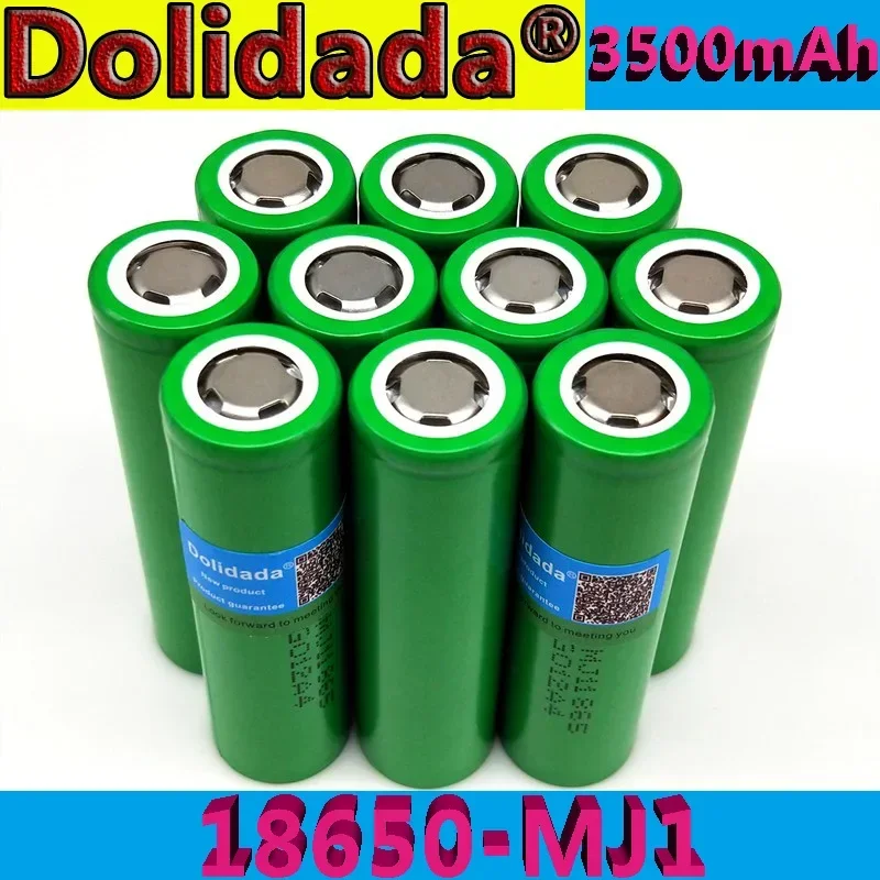 

New 3.7v 3500mah INR18650 MJ1 Battery Rechargeable Battery Suitable for Mobile Power, Flashlights, Electronic Cigarettes