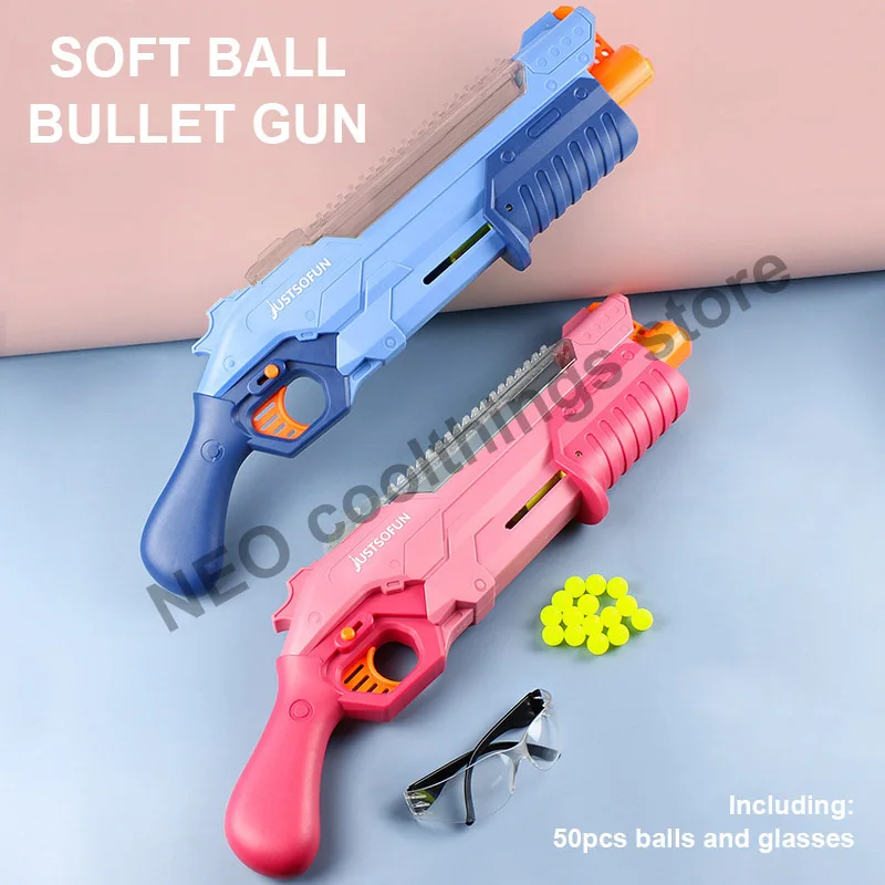 

Soft Bullet Toy Gun For Rival Zeus Apollo Ball Bullets Children Manual Gun Toys Round Foam Darts Blaster Gift For Boy Kids Adult