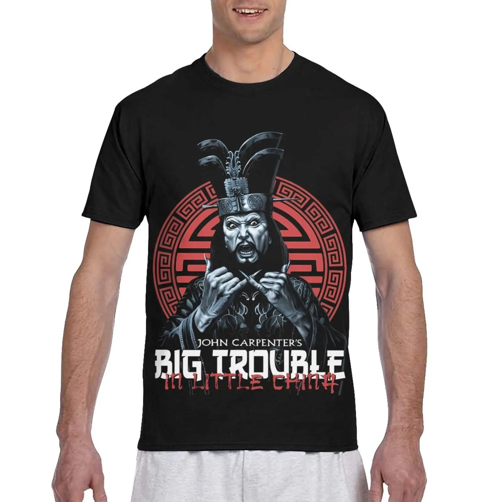 Футболка Мужская Летняя Повседневная Свободная футболка с коротким рукавом и