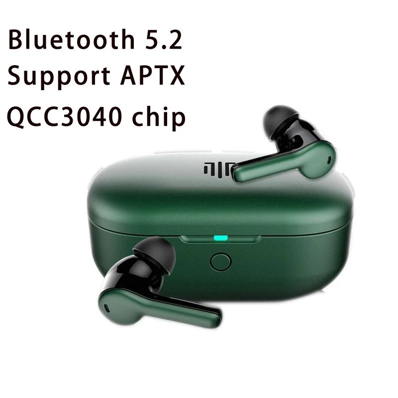 

Dynamic Drive True Wireless Earphone Noise Reduction In-Ear TWS Bluetooth 5.2 APTX QCC3040 HIFI Music Headphone Earplugs