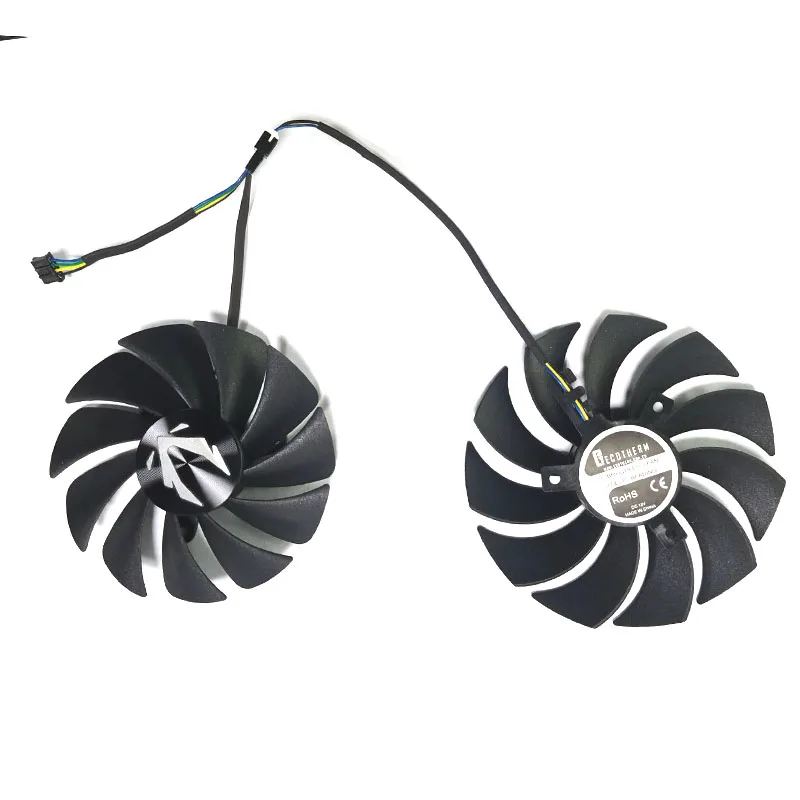 Новый вентилятор охлаждения для графического процессора ZOTAC GeForce RTX 100 88 мм 42 3070 40 4