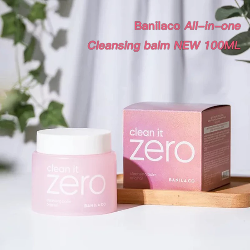 Korea cosmetic Banila skin face make up Cleansing balm makeup remover clean pore cleanser skincare cleaner Korean cleanser 100ml