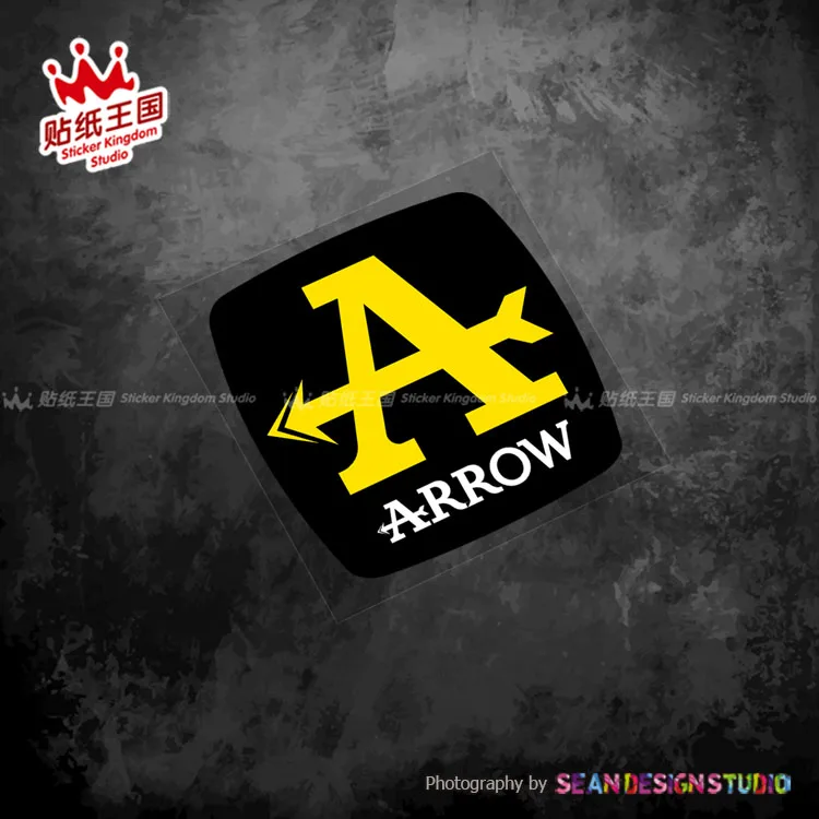 Фото Наклейки на выхлопную систему мотоцикла Arrow, водонепроницаемые стикеры 08 №1