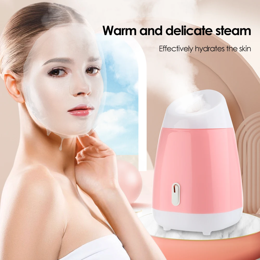 

Nano Ionic Face Steamer DIY Fruit Vegetable Warm Mist Facial Sprayer Skin Moisturizing Hydrating Steam Pore Cleansing Tools