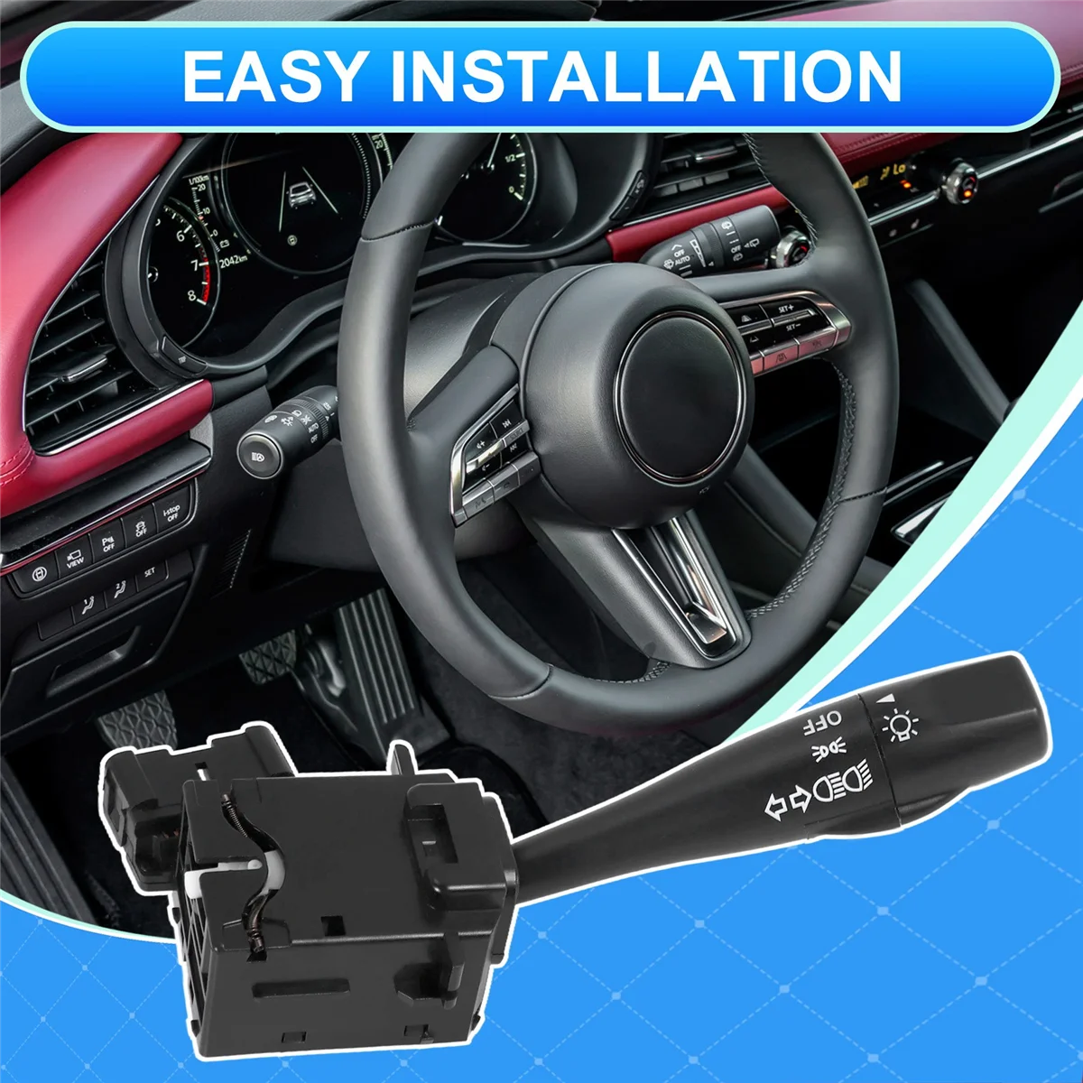 Автомобильный фонарь выключатель 14pin Lhd для Mazda B2500 B2600 (только левый руль)