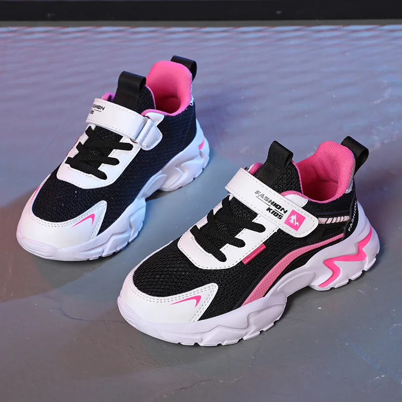 NEW Kids Sneakers Running Shoes Outdoor Sport Breathable Shoes Boys Girls Children Lightweight Non-slip Tenis Walking Shoes enlarge