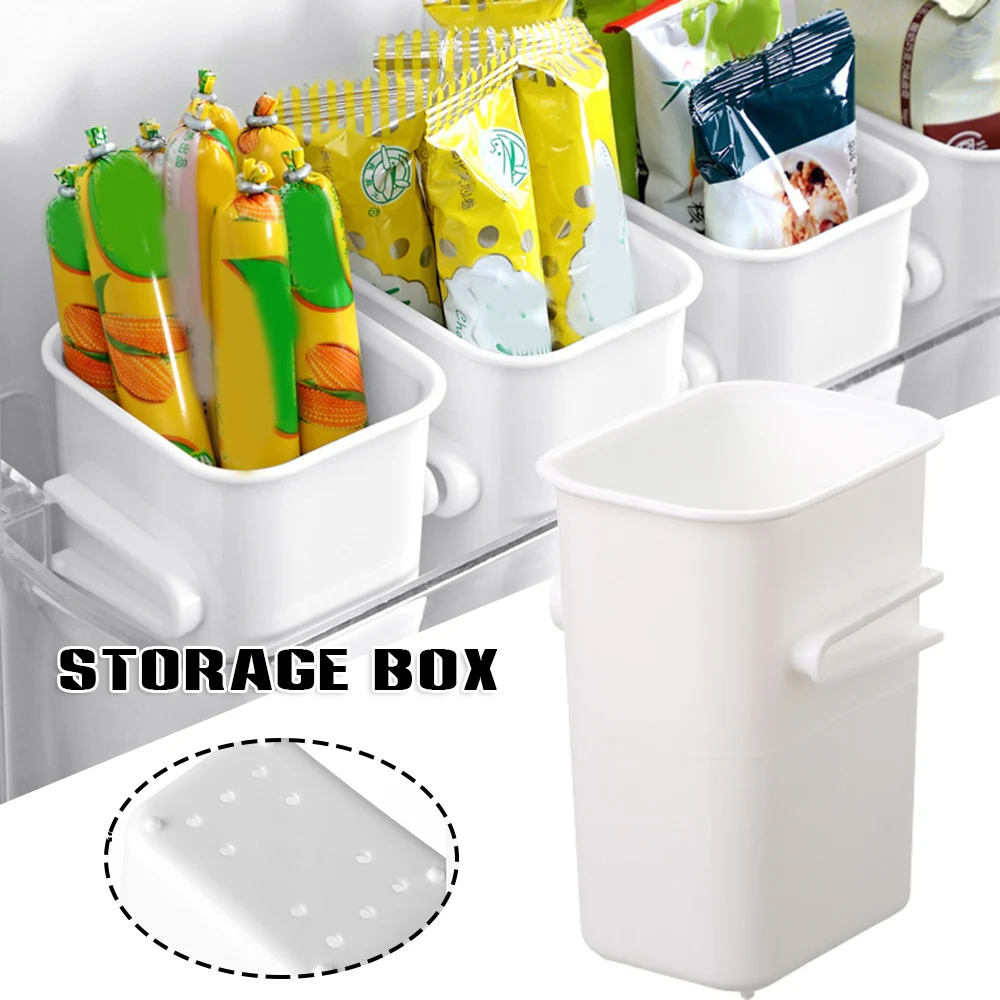 

Боковой контейнер для хранения в холодильнике, многофункциональный бытовой слив, семейный контейнер для еды для дома, кухни, ванной комнаты...