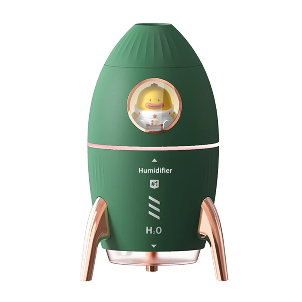 

Rocket Jellyfish Air Humidifier Modeling Cool Mist Essential Oils Diffuser Fragrance Diffuser Humidifiers Green