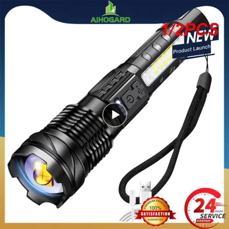 

1/2 шт., водонепроницаемый фонарь для походов