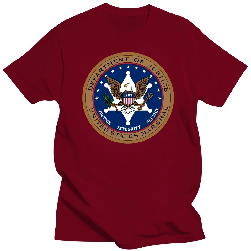 us marshal paramedic Custom Men's Back and front T Shirt Tee images - 6