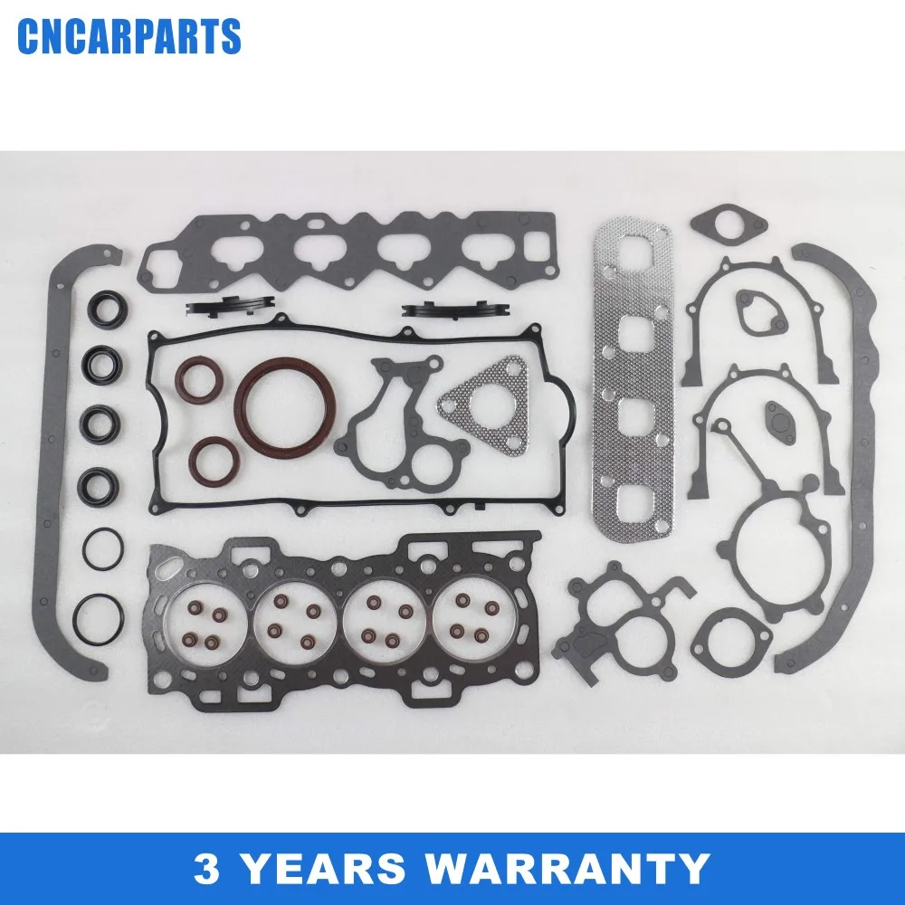 Комплект прокладок VRS для цилиндрического ремонта подходит Daihatsu Feroza F300 F310 4WD 1 6 л HD