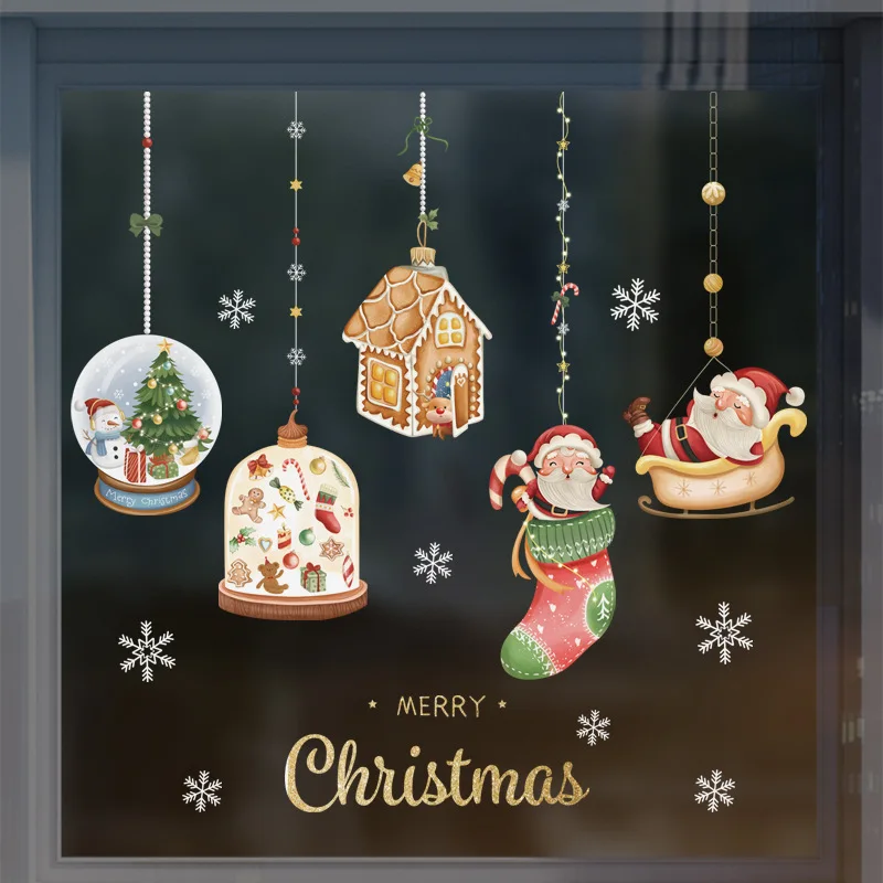 Статичные наклейки на стекло 