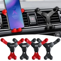 1pcs car air vent mount triangle fixation mobile phone holder for buick enclave regal lacrosse encore excelle envision