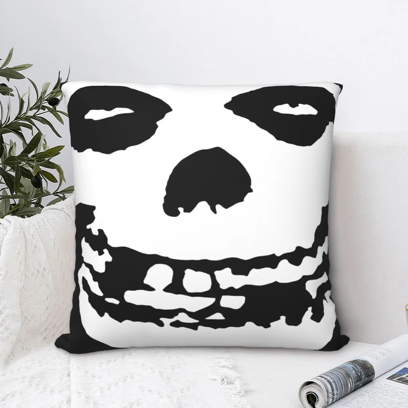 

Официальный чехол The Misfits, задний Чехол, современные подушки, большой размер, белая и черная декоративная подушка, чехол, декоративная подушк...