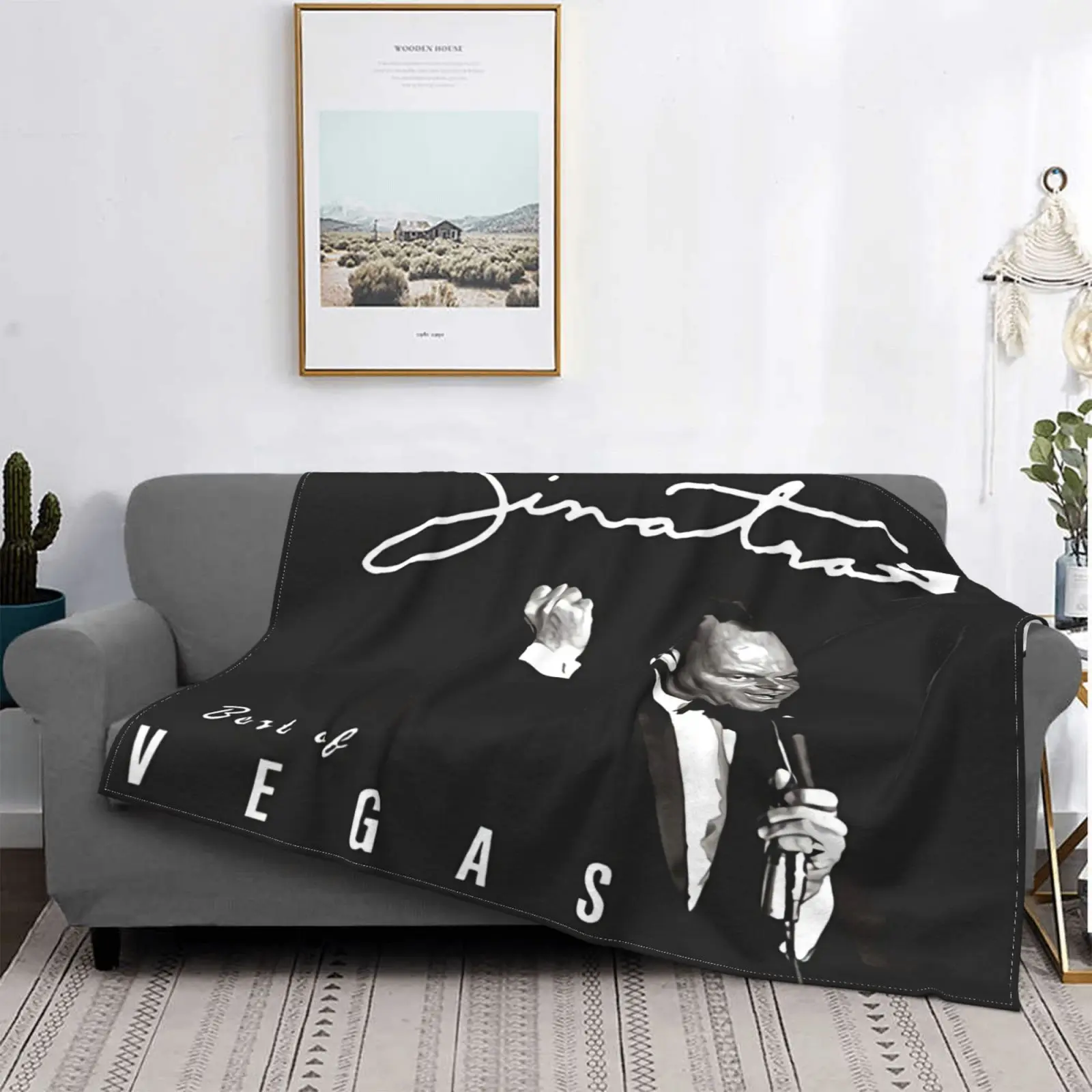 

Mennew Frank Sinatra Vegas Legend To Blanket On The Bed Hairy Winter Bed Covers Bed Linen Bed Plaid Blankets In Sofa Bed Throw