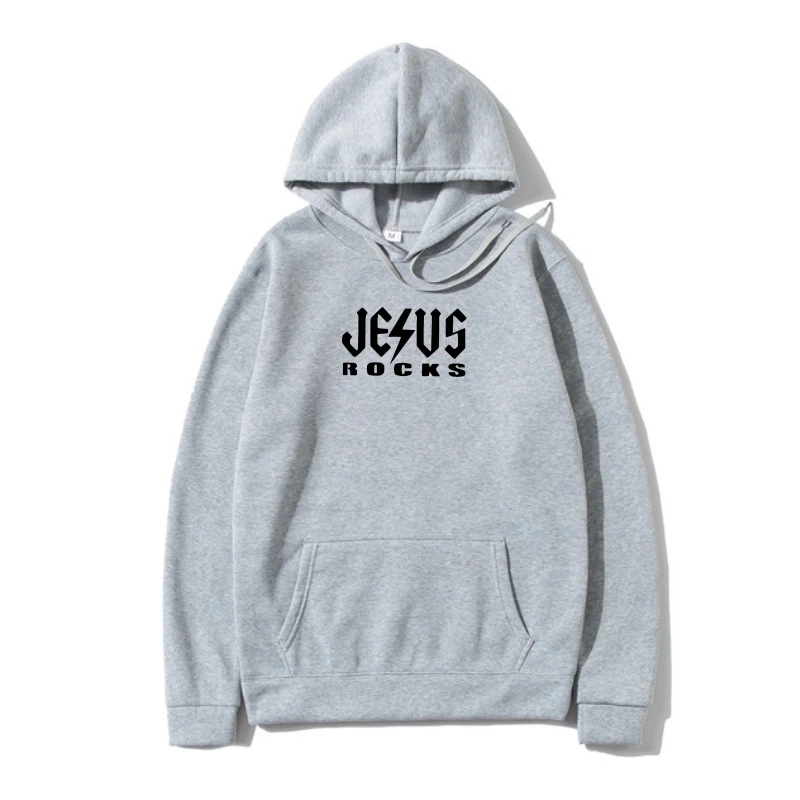 

Jesus Rocks Outerwear Faith Christianity Unique Gif Idea