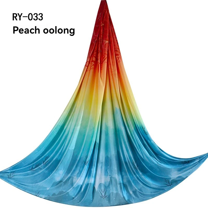 Красочный воздушный гамак для йоги студия выделенный высотный дышащий слинг