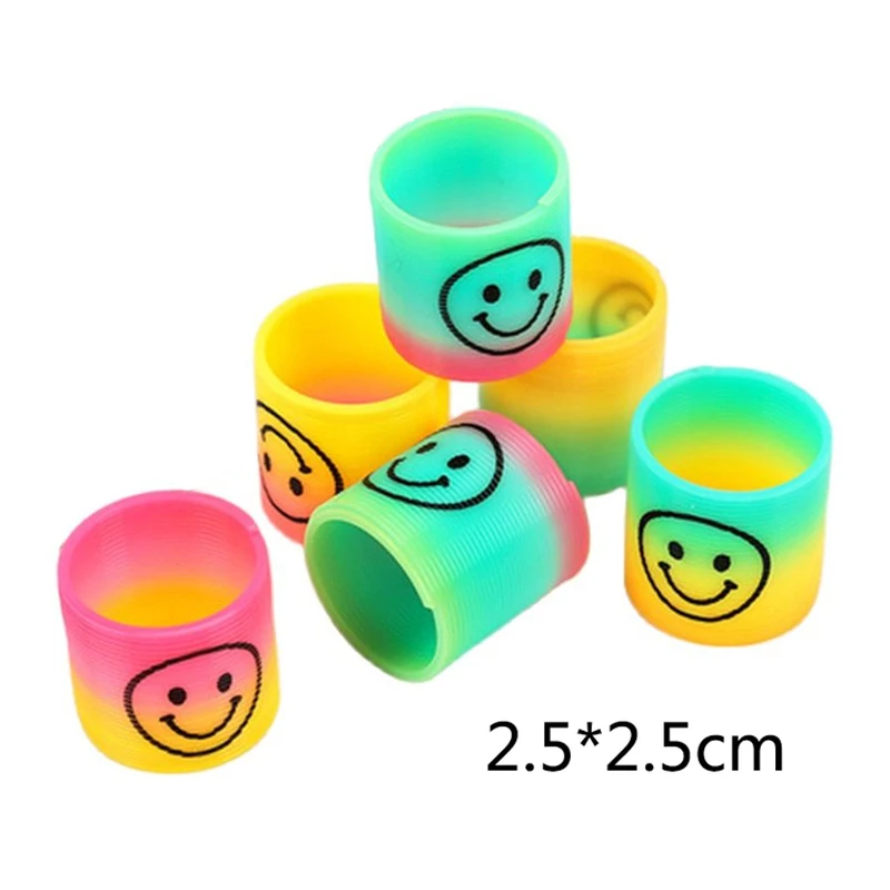

12Pcs Rainbow Magic Spring Colorful Rainbow Neon Plastic Cars Toy Party Supplies Boys Girls Easter Halloween Birthday Gift Toys