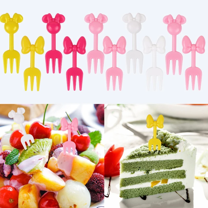 

Детская головка мыши, пищевая палочка, палочка для зубов, милая палочка для коктейлей, украшение для коробки бэнто, аксессуары для школьных ...