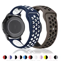 watchband for samsung watch 3 45mm 41mm galaxy watch active 2gear s3 silicone bracelet huawei watch gt 22epro strap 20 22 mm