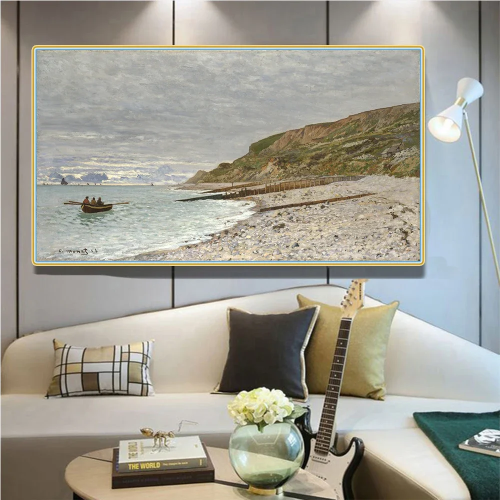 Цитон Клод Моне 《La Pointe de la Heve》холст Картина маслом Известный произведение