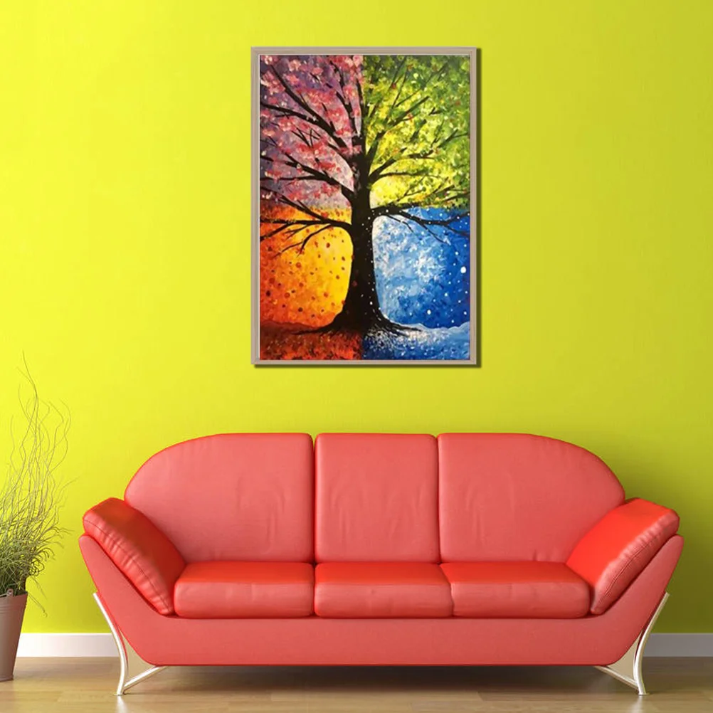 

1pc Tree Pattern 5D Wall Decor Cross Stitch Kit for Living Room