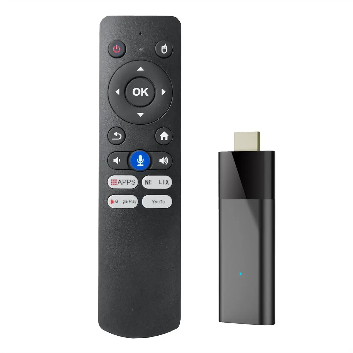 Фото ТВ-приставка Blacksale Q6 Mini + Bluetooth-пульт с голосовым управлением, Android 10, 2 ГБ+16 ГБ, Wi-Fi 2.4G+5G, BT4.0, H313, Smart TV Box, Android TV Stick №2