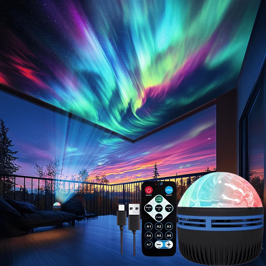 

LED Проектор Звездного Неба 7 Цветов