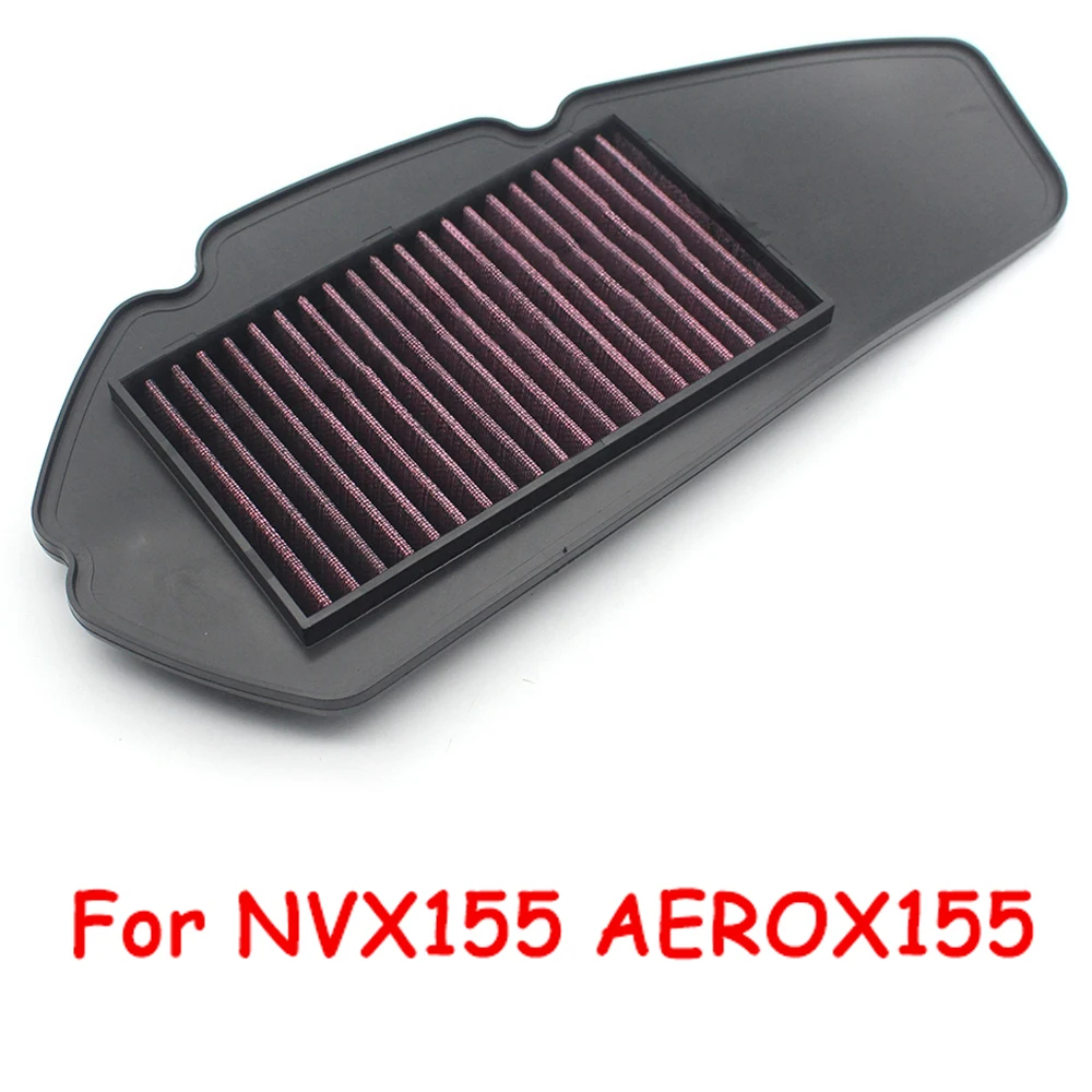 Воздушный фильтр для мотоцикла Yamaha NVX155 AEROX155 NVX 155 AEROX моющийся воздушный из