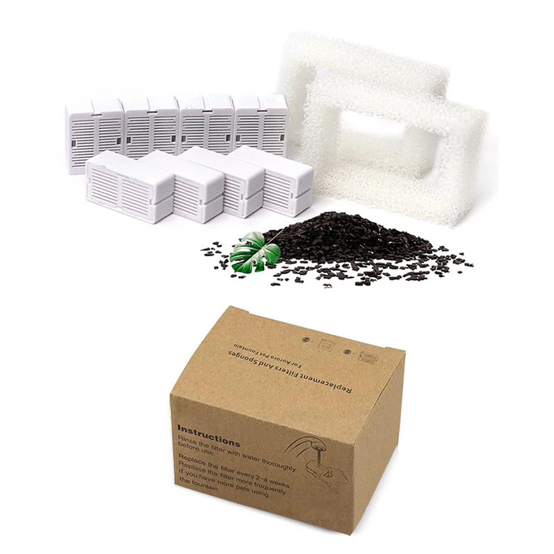 Сменная питьевая вода с активированным углем Cat автоматические кормушки