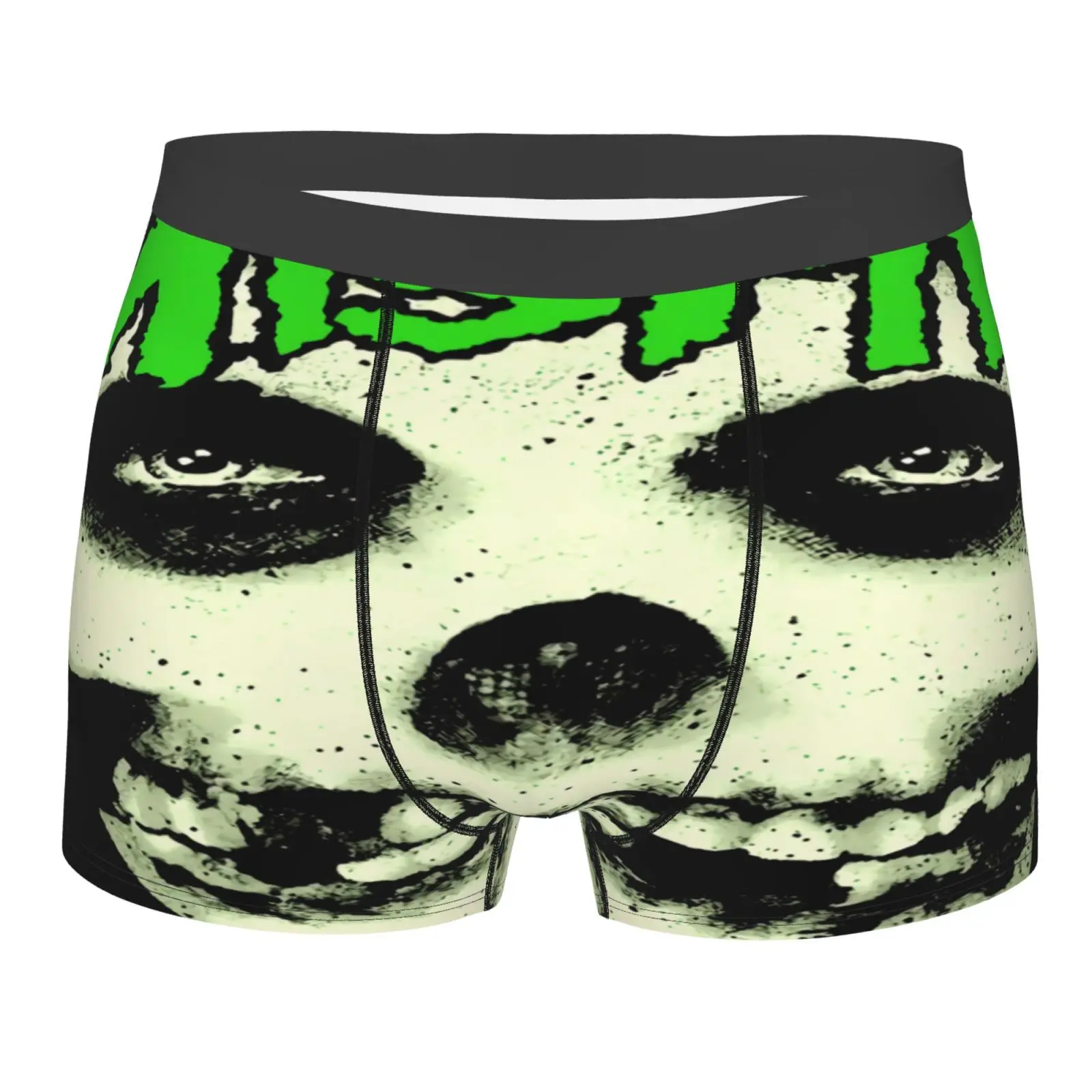 

Трусы-боксеры мужские/женские с черепом, красные