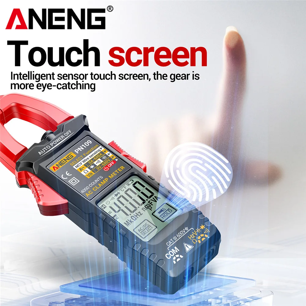 Умный токоизмеритель-зажим ANENG PN109 цифровой 4000 А
