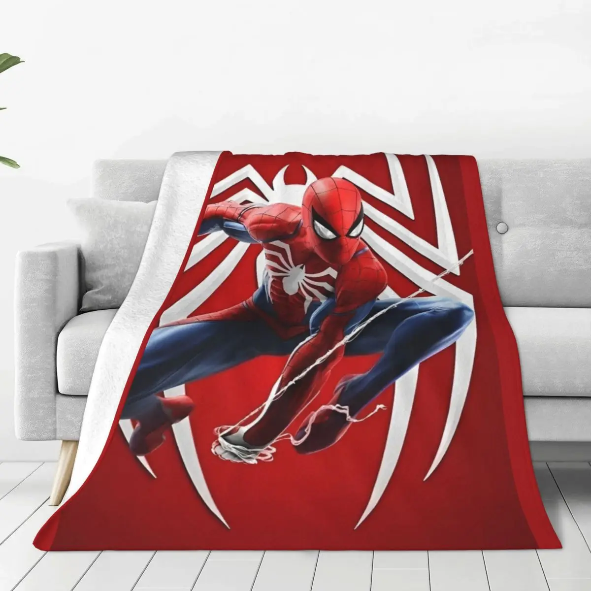 Супертеплое одеяло в американском стиле Человек-паук
