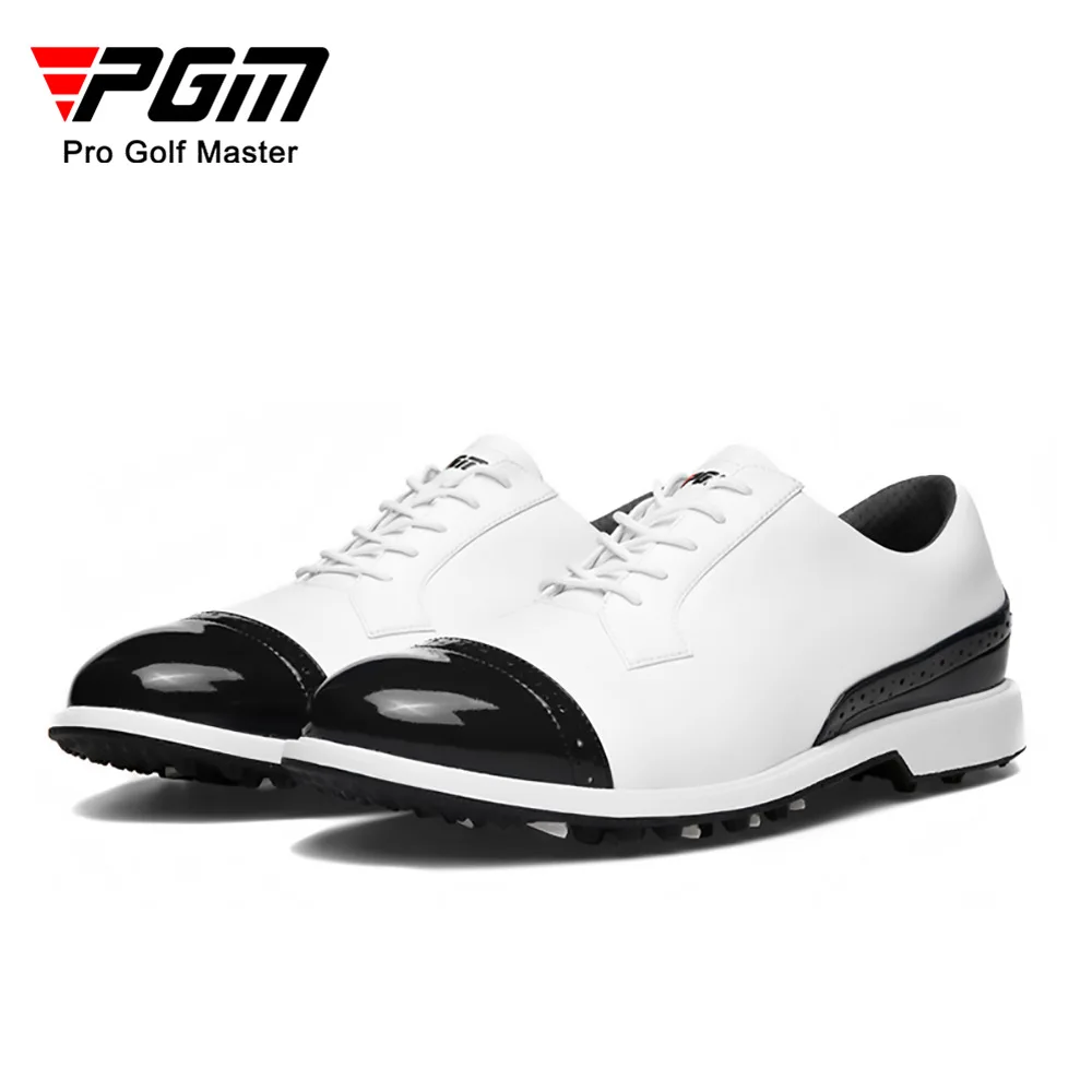 PGM Golf Men Shoes Anti-Slip Spikes Waterproof Sports Men's Shoes