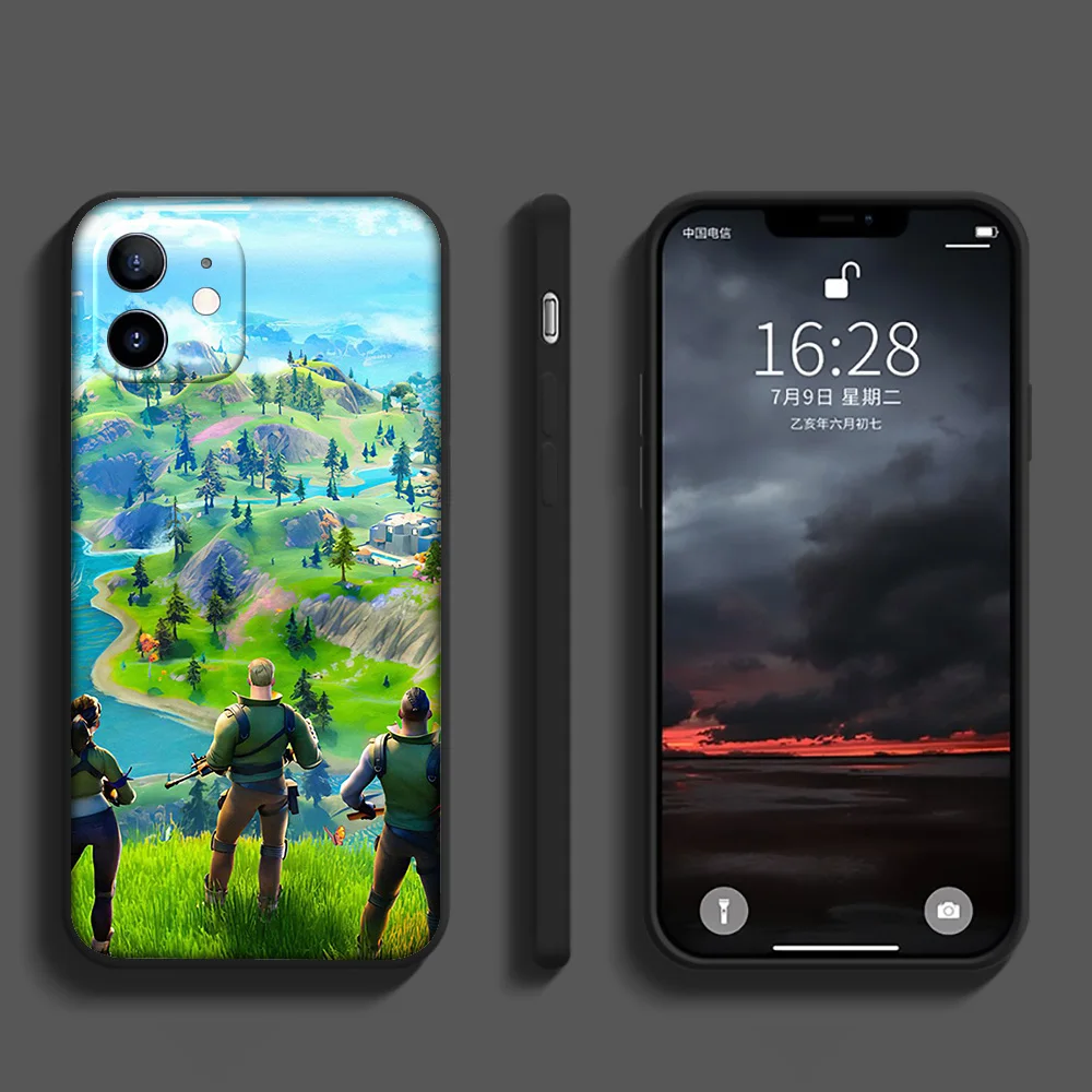 Фото Чехол для телефона SO78 Game Fortnition для iPhone 16, 15, 14, 13, 7, 8 Pro Max Mini Plus №5