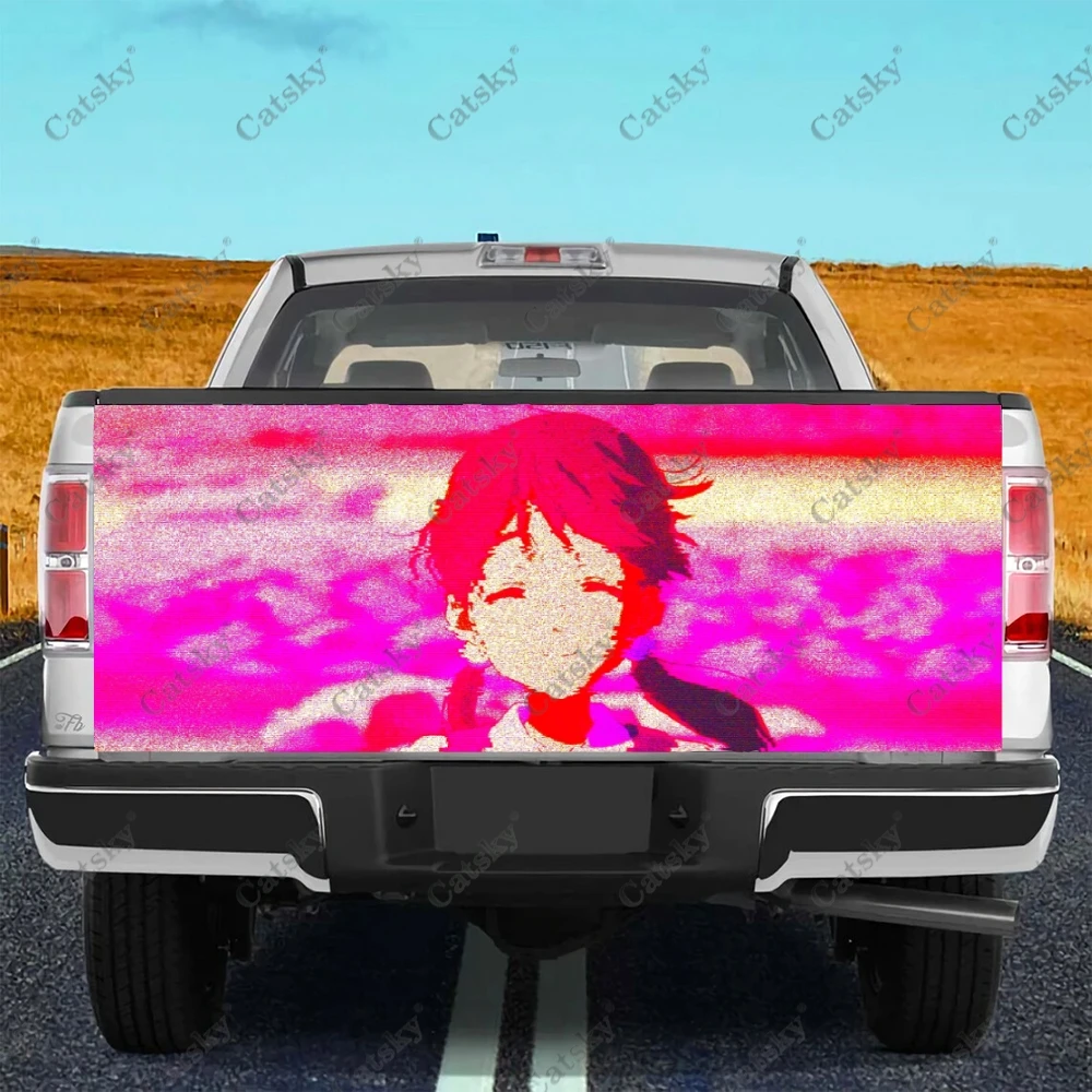 

Tamako Market Anime Truck Decals Truck Tailgate Decal Sticker Wrap , Bumper Stickers Graphics for Car Trucks SUV