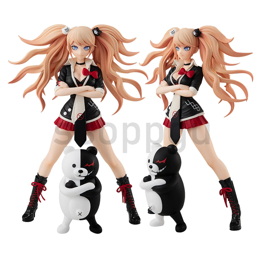 

POP UP PARADE Danganronpa Monokuma Reload Black White Bear Junko Enoshima GK Collection Game Doll PVC Action Figure Model Toy