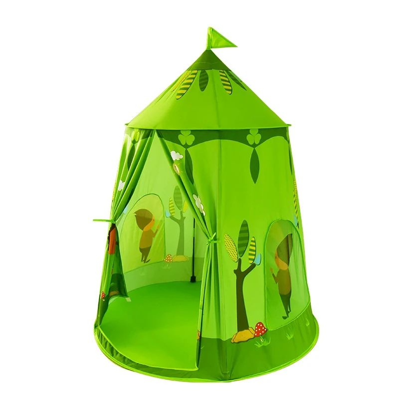 

Play Tent For Kids Mongolian Yurt Tent Childrens Foldable Castle Indoor Outdoor Oxford Cloth Playhouse For Boys Girls