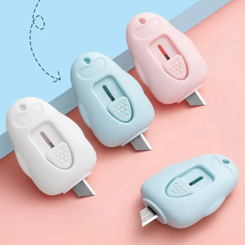 Очаровательный мультяшный открытый Экспресс упаковочный Мини Универсальный нож