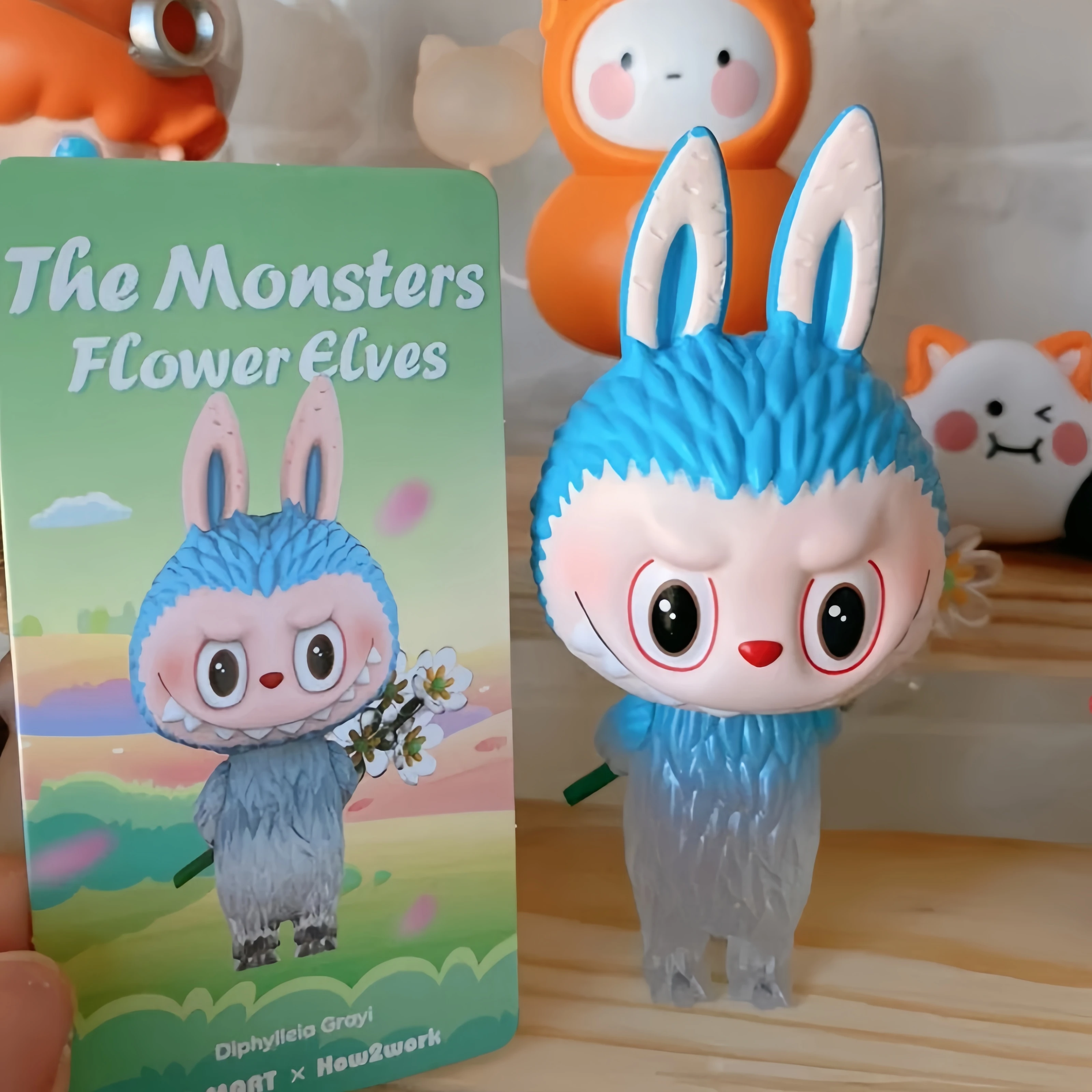 Фигурки Popmart Labubu The Monsters Flower Elevs Luo Jiujiu