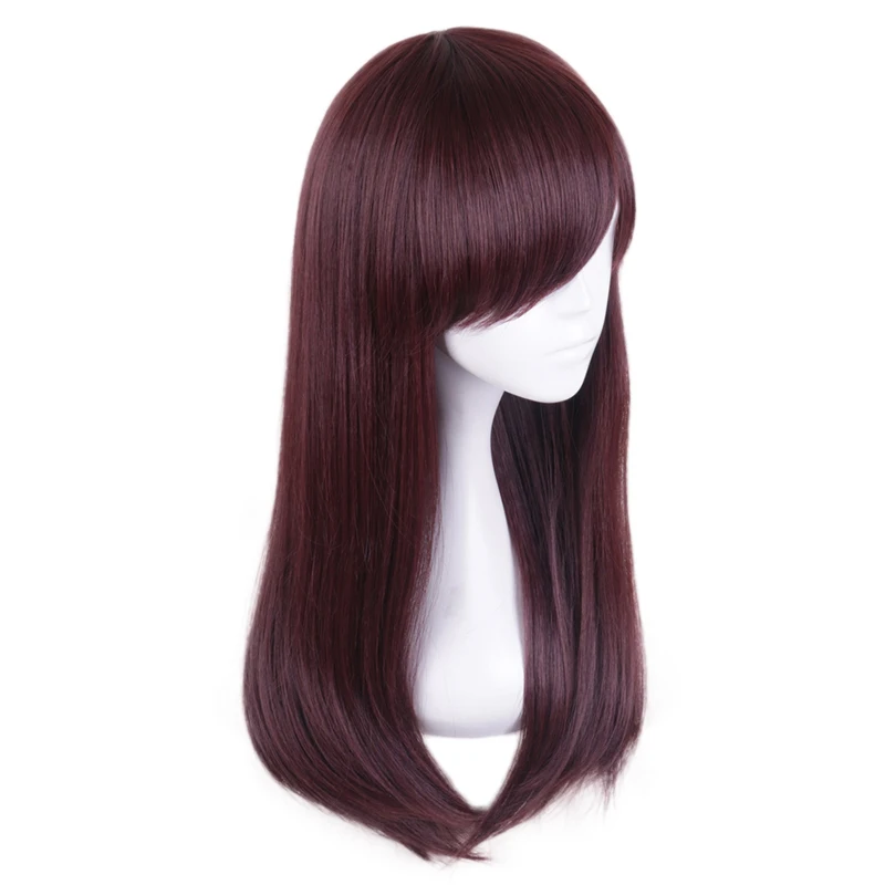 Женский длинный парик для косплея из аниме D.Va термостойкие синтетические волосы