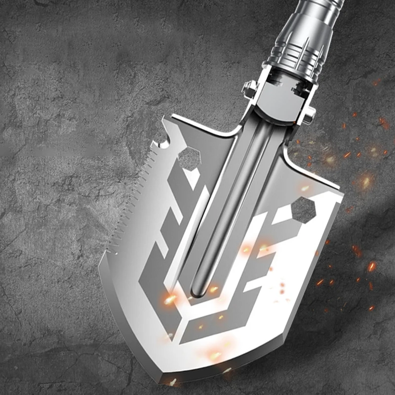 

Car Excavate Multitool Foldable Portable Snow Outdoor Hiking Expedition Garden Beach Compact Trench Spade Camp Shovels