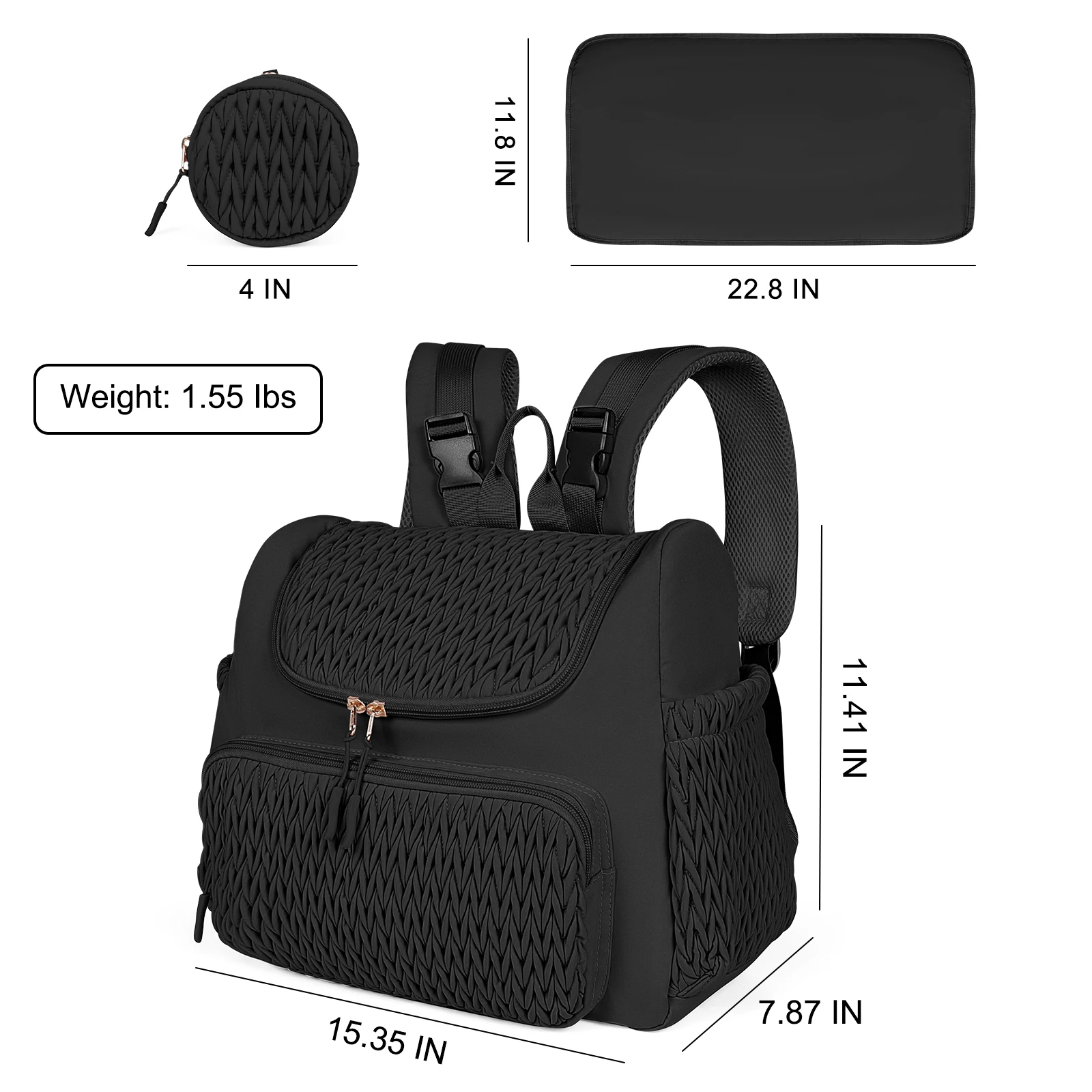 Многофункциональная Сумка Для Подгузников Geestock Водонепроницаемый Рюкзак