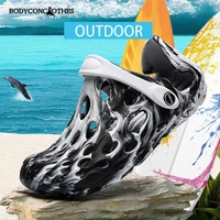 bodyconclothes outdoors summer men sandals light eva mens casual shoes hole shoes clog home garden for male beach flat slippers